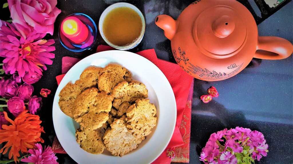 Malaysian Chinese Walnut Cookies