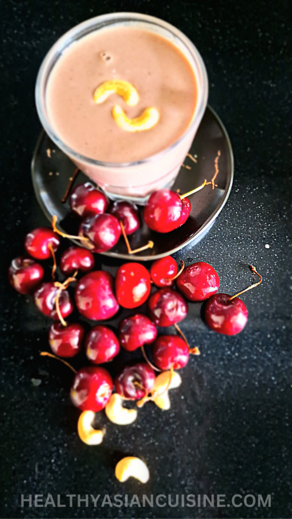 Cherry Cashew Smoothie Recipe